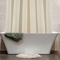 Штора для ванной 180*200см CASCADA Клара Голд BT-J-002