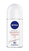 Дезодорант-шарик NIVEA 50мл Эффект пудры 1/6