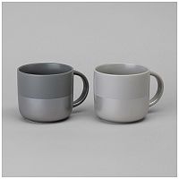 Набор кружек фарфор 2шт 440мл VELOUR Bronco 407-100-1