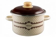 Кастрюля 2,0л Appetite эмал цил серия Vintage 