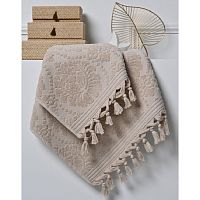 Полотенце махровое 70*140см BARBERY кофейный АМБ (TR)