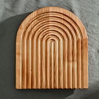 Доска сервировочная берёза 25*22см КУХНИ МИРА Adelica 9093783