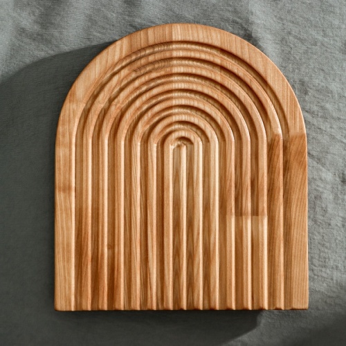 Доска сервировочная берёза 25*22см КУХНИ МИРА Adelica 9093783