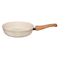 Сковорода 26см Традиция ВАНИЛЬ литой алюм. АП со съем. ручкой ТВ2265