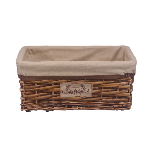 Корзинка декоративная 40*31*17см ОРЕХ коричневый Магамакс EW-55M