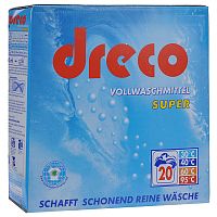 Порошок DRECO 3кг Универсал 20 стирок арт. В1616