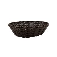 Корзина для столовых приборов 24*20см ПОЛИРОТАНГ овальная Магамакс Zong-04