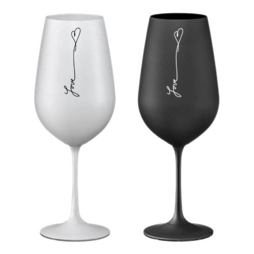 Набор бокалов для вина 2шт 550мл VIOLA LOVE Crystalex 40729/550/S1785 Набор бокалов для вина 2шт 550мл VIOLA LOVE Crystalex 40729/550/S1785