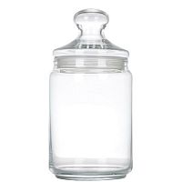 Банка для сыпучих стекло 1000мл КЛУБ крышка с пласт. уплот Luminarc N1840