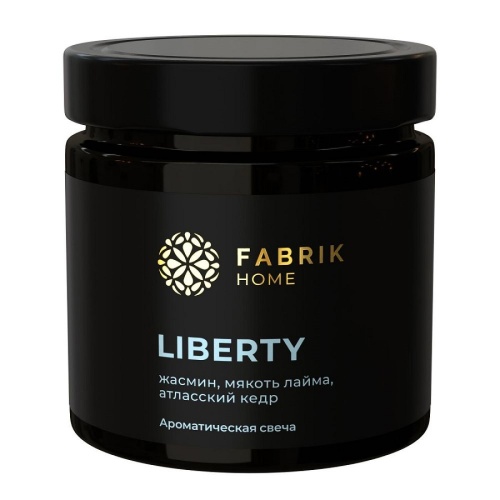 Аромасвеча в банке 200мл LIBERTY Fabrik Home