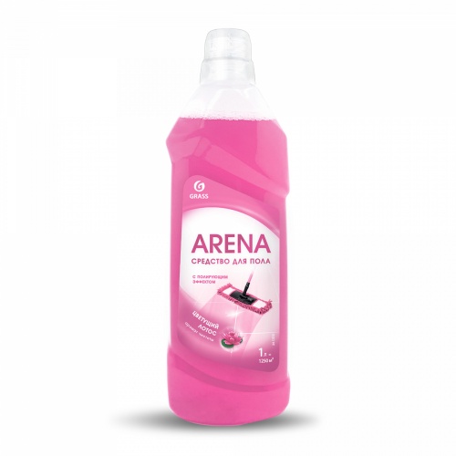 Средство для мытья пола GRASS 1л Arena Цветущий лотоc 1/6