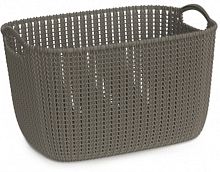 Корзина для белья 19л KNIT темно-коричневый 03670-X59-00
