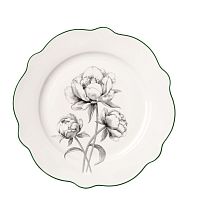 Тарелка обеденная фарфор 27см ФЛОРЕС Home Queen 77413