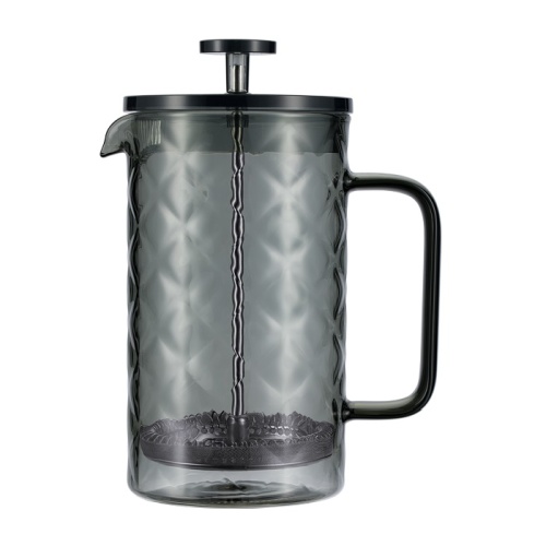 Френч-пресс 600мл Regent FRANCO GRAY боросил. стекло нерж. сталь 80-006