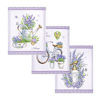 Набор полотенец 3шт рогожка 45*60см МЕРСИ Арт Дизайн