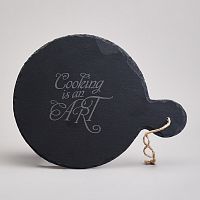 Доска сервировочная сланец 25*34см COOKING IS AN ART Agness 925-130