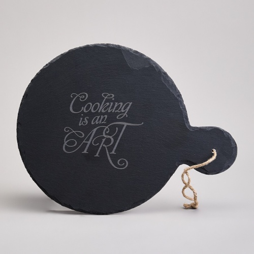 Доска сервировочная сланец 25*34см COOKING IS AN ART Agness 925-130