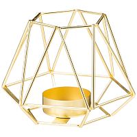 Подсвечник металл 11*8,5см GOLDEN MOOD Bronco 120-223