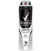 Дезодорант-спрей REXONA 150мл MEN Невидимый на черном и белом 1/6