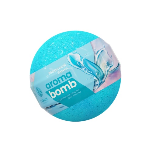 Соль для ванны бурлящая FABRIK COSMETOLOGY 120г Шарик Mono Aroma Bomb Морской бриз