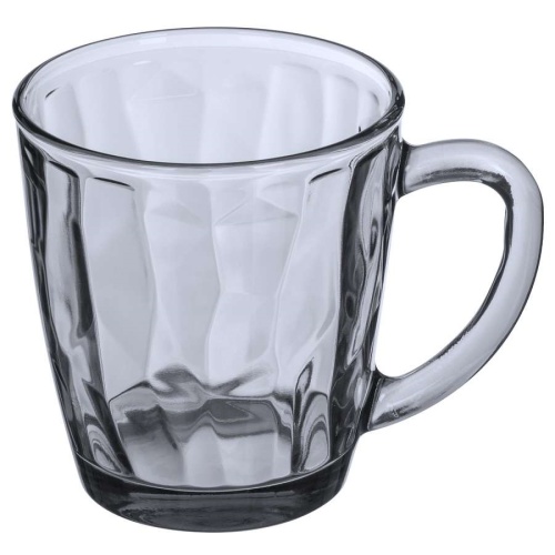 Кружка серое стекло 350мл BLACK DIAMOND Стекло Дымка 50324-08 Кружка серое стекло 350мл BLACK DIAMOND Стекло Дымка 50324-08