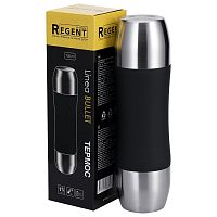 Термос 750мл Regent BULLET у/г нерж. сталь клапан 2 крышки-чашки 54-1175