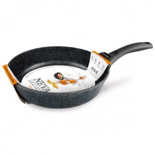 Сковорода 24см Нева GRANITE литой алюм. АП NG124
