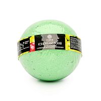Соль для ванны бурлящая FABRIK COSMETOLOGY 120г Шарик Ice-cream bomb Яблоко