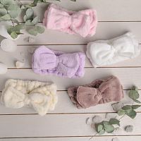 Повязка для умывания 23см БАНТИК микс Сима-Ленд 4573386