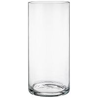 Ваза стекло 12*25см CYLINDER Muza 380-504
