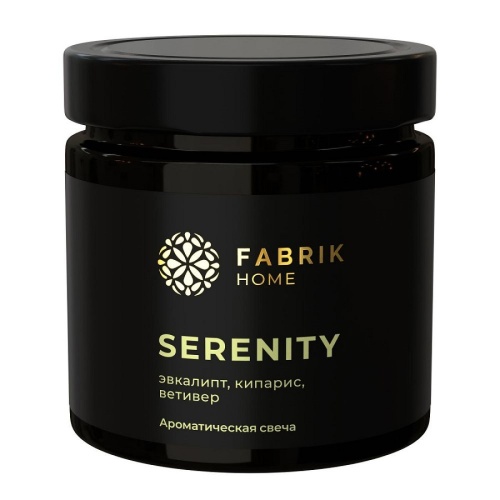Аромасвеча в банке 200мл SERENITY Fabrik Home Аромасвеча в банке 200мл SERENITY Fabrik Home