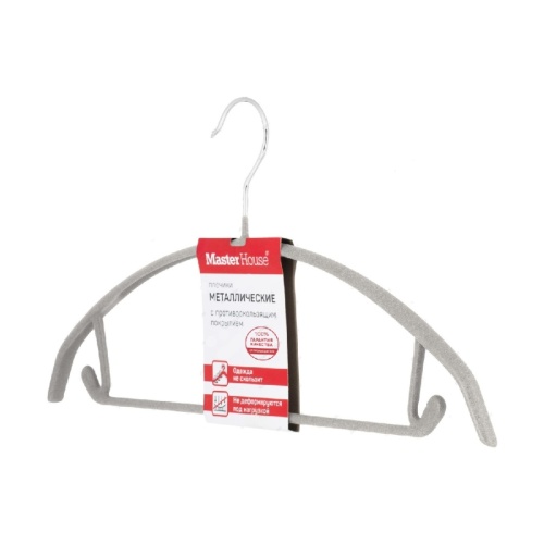 Вешалка-плечики 42см АДРИАНА металлическая (бежевый) Master House 75229 Вешалка-плечики 42см АДРИАНА металлическая (бежевый) Master House 75229