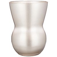 Ваза стекло 19см NEVADA SPARKLE BEIGE Franco 316-1548
