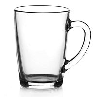 Кружка прозр. стекло 300мл КАПУЧИНО OSZ 07C1334