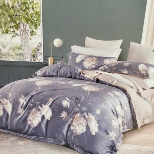 КПБ 1,5сп сатин 50*70см ШЛЕЙФ Хлопковый Рай