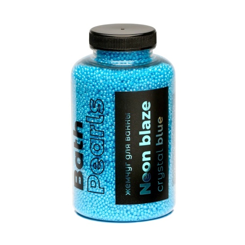 Жемчуг для ванны FABRIK COSMETOLOGY 320г Neon Blaze Crystal blue