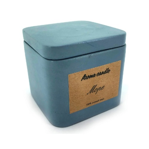 Аромасвеча в кубе МОРЕ Aroma Candle