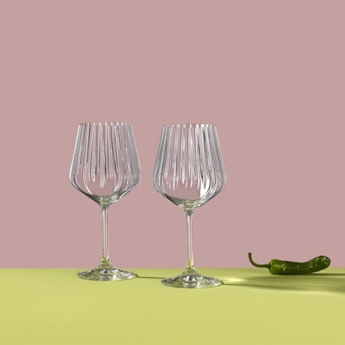 Набор бокалов для вина 6шт 350мл SANDRA OPTIC декорированные Crystalex 40728/350/22 Набор бокалов для вина 6шт 350мл SANDRA OPTIC декорированные Crystalex 40728/350/22