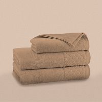 Полотенце махровое 70*140см MOKKO капучино рис. A79395 Fine Line