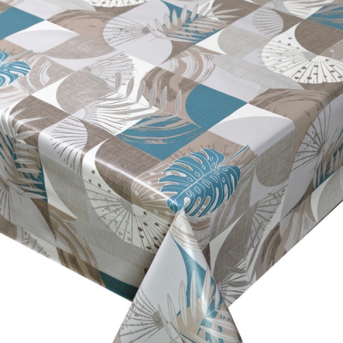 Клеенка настольная 140см CAMELIA Монстера 718/6