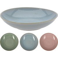 Тарелка суповая керамика 22см PASTELLO 3 цвета Купман J13000200 1/6