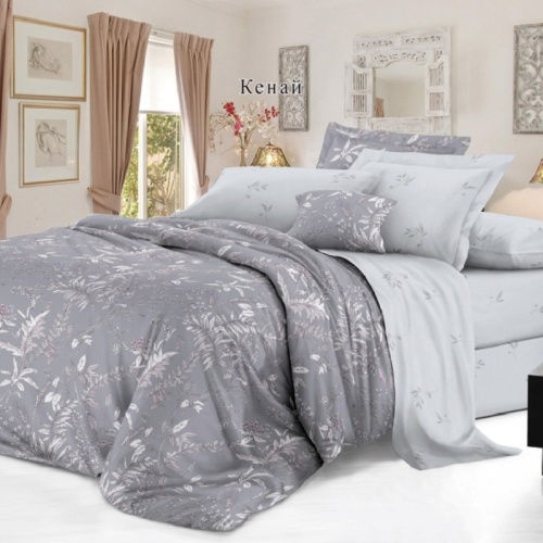 КПБ Семейный 7пр сатин 50*70см+70*70см Дуэт МУЗА Хлопковый Рай