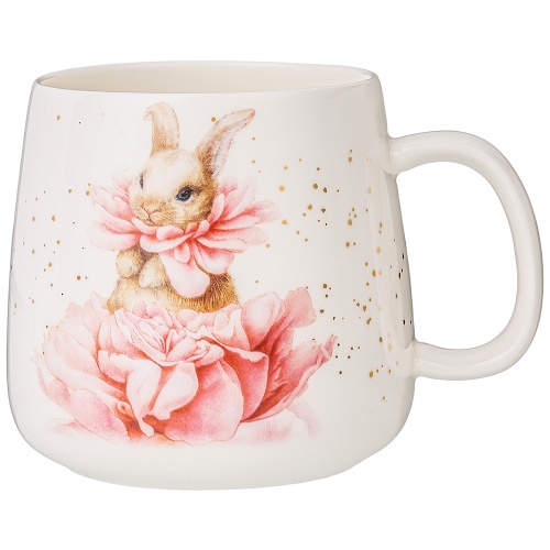 Кружка фарфор 400мл SUNDAY КРОЛИКИ розовый Lefard 85-1853 Кружка фарфор 400мл SUNDAY КРОЛИКИ розовый Lefard 85-1853