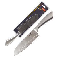 Нож цельнометаллический MAESTRO MAL-01M сантоку, 18см ПТШ