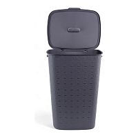 Корзина для белья 56л SOFTEX тёмно-серый Curver 00571-Z68-00