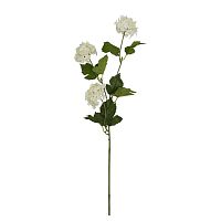 Цветок искусственный 70см ГОРТЕНЗИЯ белый Магамакс HFW-5
