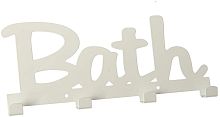 Крючок для ванной Bath метал. (белый) 70457 HQ