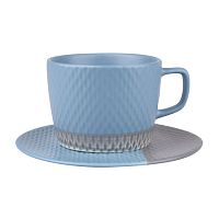Кофейная пара фарфор 150мл DI PORCELLANA BLUE Regent 83-204