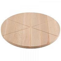 Доска разделочная бук 32см ДЛЯ ПИЦЦЫ 6 кусков Mallony 986047