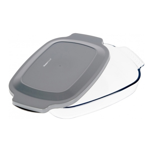 Форма для запекания стекло 2,7л САЙМА с крышкой Master House 84086